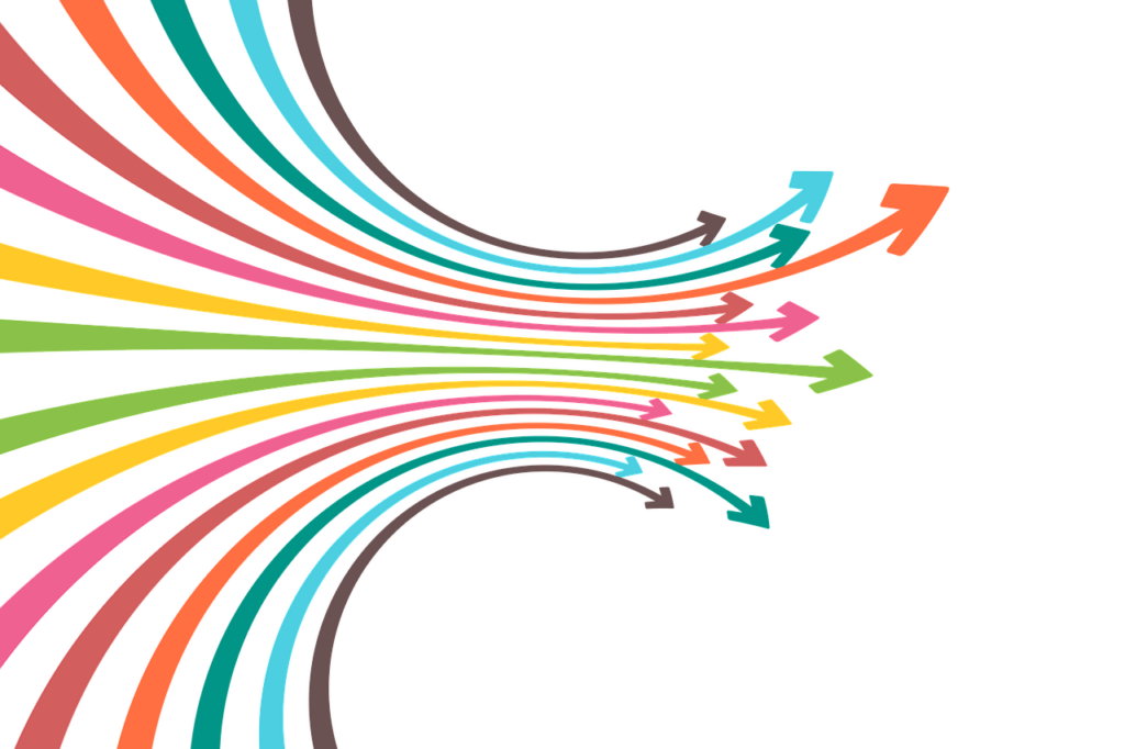 Clinic intervisie methode, Verschillende kleurende pijlen